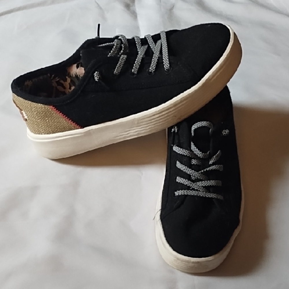 Hey Dude Cody Craft Linen Shoes SzW6